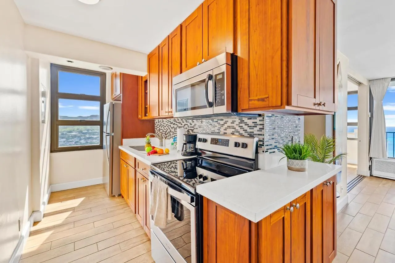 דירה הונולולו Waikiki Banyan 1Br With Great Ocean Views, Steps To Beach & Parking!